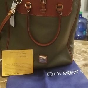 AUTHENTIC Dooney and Bourke  Olive tote